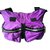 Sonia Rykiel Handbags Black Purple Leather Cloth  ref.37642