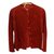 Hermès Jacke Rot Leder  ref.37666