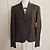 Trussardi Jeans Brown Viscose Jacket IT 46 - view 3