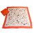 Hermès Insectes Soie Multicolore Orange  ref.37756