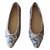 Car Shoes Sapatilhas de ballet Cinza Píton  ref.37827