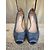 Fratelli Rosseti Décolleté open toe Fratelli Rossetti in pelle blu - vista 5