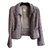Chanel Jacke Pink Grau Tweed  ref.37960