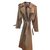 Burberry Coat, Outerwear Beige Cotton  ref.38126