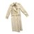 Burberry Trench coat Beige Cotton Polyester  ref.38195