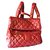 Chanel Cocoon Backpack Dark red Leather  ref.38240