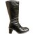 Free Lance Boots Black Patent leather  ref.38309