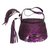 Gucci Bamboo python crossbody bag Purple  ref.38321