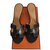 Hermès Oasis Mule Moka leather 38,5 Dark brown  ref.38340