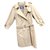 Burberry Trench Coton Polyester Beige  ref.38352