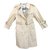 Burberry Boy Coat Beige Cotton Polyester  ref.38427