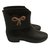 Melissa Botines Negro Goma