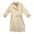 Burberry Coat, Outerwear Beige Cotton Polyester  ref.38488