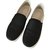 Chanel Loafers Black White Lambskin  ref.38489