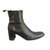 Free Lance Ankle Boots Black Leather  ref.38520