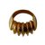 Autre Marque Rings Golden Gold-plated  ref.38530