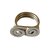 inconnue Ring Silber Geld  ref.38552