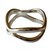 Christofle Ring Silvery Silver  ref.38553