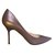 Jimmy Choo Calcanhares Couro  ref.38571