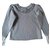 Ikks Sweater Grey Cotton  ref.38644