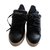 Luciano Padovan Sneakers Black Leather  ref.38650