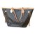 Neverfull Louis Vuitton Handbag Brown  ref.38672