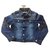 Isabel Marant Pour H&M Girl Coat outerwear Blue Cotton  ref.38673