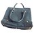 Gucci Handbag Black Leather Cloth  ref.38683