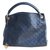 Artsy Louis Vuitton Handtasche Schwarz Leder  ref.38713