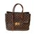 Louis Vuitton ASCOT Damier ébene Brown Leather  ref.38714
