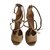 Givenchy sandali Marrone Pelle Scamosciato  ref.38724