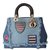 Christian Dior Handbag Blue Denim  ref.38731
