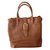 Sergio Rossi Handbag Caramel Leather  ref.38887