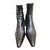 Free Lance Ankle Boots Black Leather  ref.38927