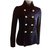 Dsquared2 Jacket Navy blue Wool  ref.38992