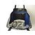 Borsa a mano Kenzo Bike in pelle nera Nero - vista 5