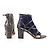 Maison Martin Margiela Asymmetrische Python Sandalen Anthrazit Anthrazitgrau - Ansicht 2