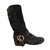 Dior Boots Black Deerskin  ref.39202