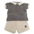 Moncler Outfit Grey Cotton  ref.39263
