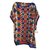Hermès Tunique de plage Coton Multicolore  ref.39462