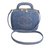 Chanel Vanity Bag Denim Vintage - blu Tela  ref.39493
