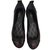 Louis Vuitton Ballerines Revival Flat Cuir Noir  ref.39506