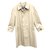 Burberry Trench coat Coton Polyester Beige  ref.39507