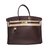 Hermès Birkin 40 Veau Togo Dark brown Leather  ref.39542