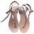 Ancient Greek Sandals Sandalen Silber Leder  ref.39630
