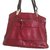 Kenzo Bolsa Vermelho Couro  ref.39645