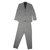 Louis Vuitton Striped suit Grey  ref.39675