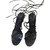 Christian Lacroix Sandals Black Leather  ref.39676
