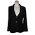 Louis Vuitton Uniform jacket Black Polyester  ref.39702