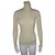 Louis Vuitton Abrigo de cuello alto Crema Poliamida  ref.39722